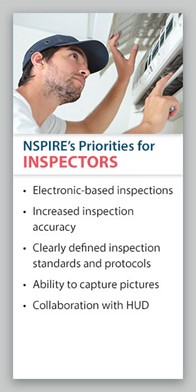 NSPIRE Priorities for Inspectors